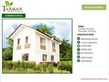 SOON TO RISE | 2BR Townhouse at Tanauan, Batangas