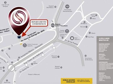 Departamento con 5 estacionamientos, terraza de 11 m2, alberca con carril de nad