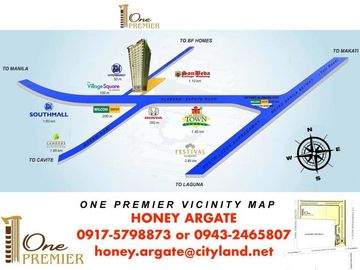 CITYLAND ALABANG, MOVE IN READY - ONE PREMIER - NEAR ALABANG TOWN CENTER