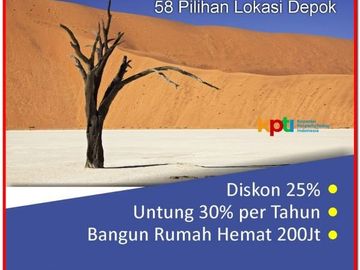 Legalitas SHM: Tanah Depok, Lokasi Strategis Dekat Stasiun Depok Lama⁣