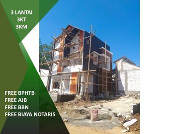 Terluas Rumah 3KT Tipe 75/90 5 Menit ke UNIKAMA Bisa KPR
