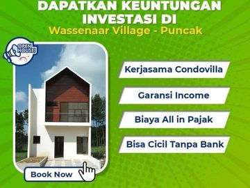 Dapatkan Keuntungan Investasi Rumah Villa di Puncak Cianjur Cipanas