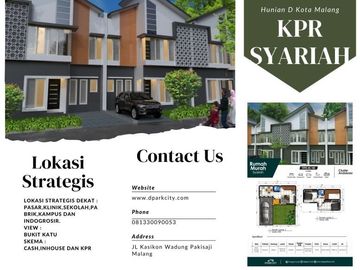 Promo ! 2 Lantai Tipe 45/77 Rumah KPR Siap