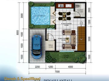 DIJUAL CEPAT! Villa 2 Lantai dengan Indoor Pool Harga Termurah Se-Kota Batu
