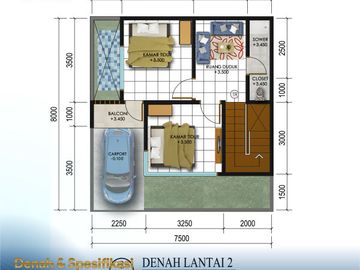 DIJUAL CEPAT! Villa 2 Lantai dengan Indoor Pool Harga Termurah Se-Kota Batu