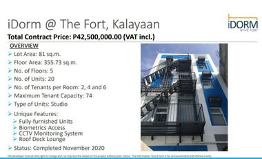 Dorm near BGC for sale