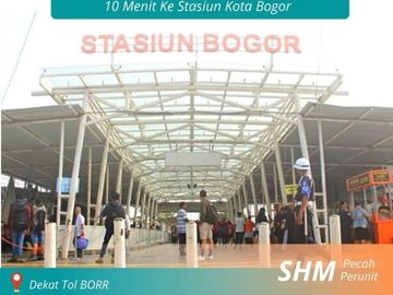 10 Menit ke Tol BORR, Tanah Siap Bangun Bogor Kota