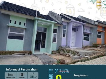 perumahan kamar 2 tipe subsidi di Bandar Lampung Tanpa DP