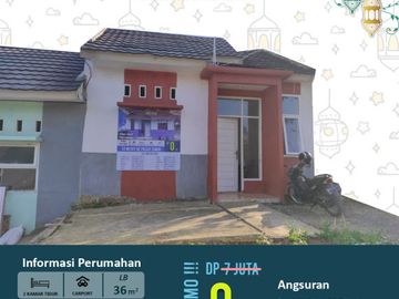 perumahan kamar 2 tipe subsidi di Bandar Lampung Tanpa DP