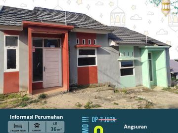 perumahan kamar 2 tipe subsidi di Bandar Lampung Tanpa DP