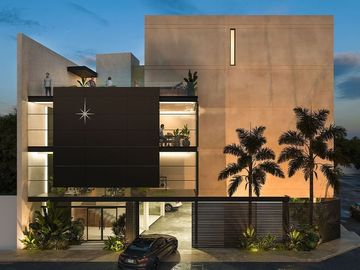 Penthouses de Lujo con amenidades en Privada en San Ramon Norte