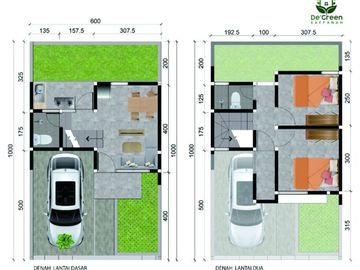 Rumah 2 Lantai Ready De Green Saffanah Skema Syariah BaleEndah Bandung