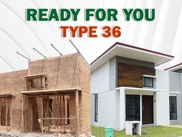 DIJUAL RUMAH TIBAN TIPE 36! SUDAH READY SEKARANG