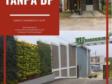Rumah murah promo cashback 14jt