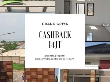 Rumah murah promo cashback 14jt