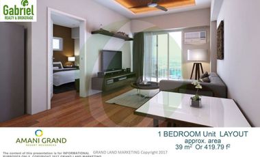 Resort Condominium in Amani Grand Resort Residences Mactan