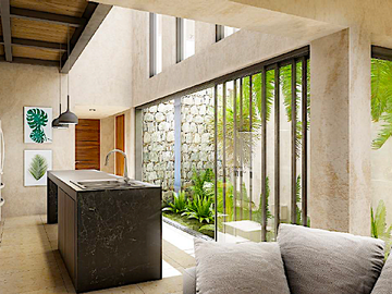 Casa en residencial con alberca privada en Tulum