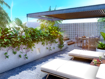 Casa en residencial con alberca privada en Tulum