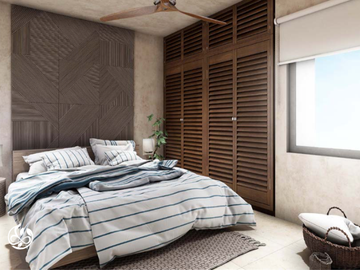 Casa en residencial con alberca privada en Tulum