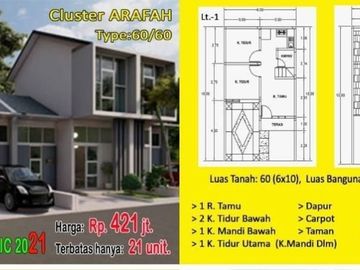 Promo Rumah Murah Kota Batu Dekat BNS