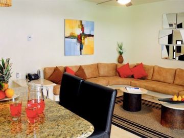 Departamento frente al mar con jacuzzi privado, spa, alberca climatizada, en ven