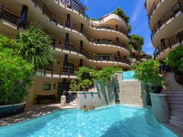Departamento frente al mar con jacuzzi privado, spa, alberca climatizada, en ven