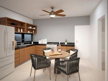 Venta de casa en Privada con Alberca en la zona de Conkal