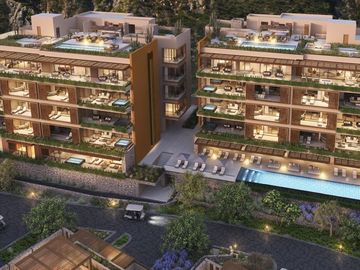 Condominio con jacuzzi privado vista al mar, servicio de mayordomo
