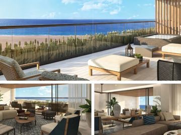 Condominio con jacuzzi privado vista al mar, servicio de mayordomo