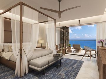 Condominio con jacuzzi privado vista al mar, servicio de mayordomo