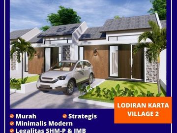 Jual Hunian Minimalis Modern Di Prambanan Dekat Exit Toll Jogja-Bawen