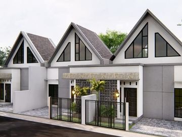 RUMAH DESAIN SCANDINAVIAN 300 JUTAAN DEKAT UMY DI KASIHAN