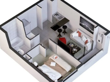Departamento en venta de 1 dorm. en Concepción