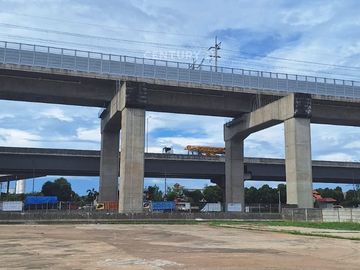 Tanah Luas 2115 M2 Di Pinggir Jalan Tol Jakarta Bekasi Di Tambun