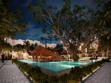 Departamento en venta Mérida Yucatán, Green Temozón Norte