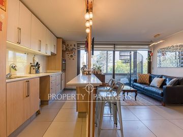 En Venta moderno departamento duplex en Ñuñoa. Preciosa azotea con vista a la cordillera!