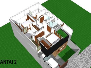 RUMAH 2 LANTAI TERMURAH DEKAT JALAN UTAMA SESETAN DENPASAR
