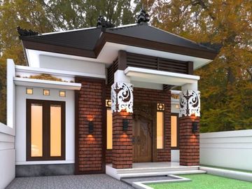 Rumah klasik bisa di cicil.