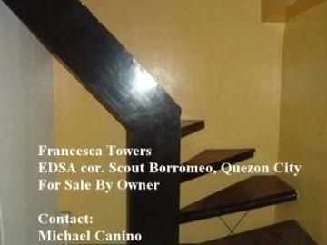 Francesca Towers 2 BR Condo along EDSA near GMA and ABS-CBN