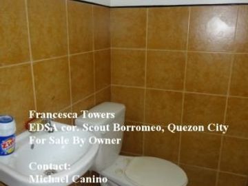Francesca Towers 2 BR Condo along EDSA near GMA and ABS-CBN