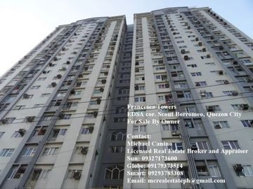 Francesca Towers 2 BR Condo along EDSA near GMA and ABS-CBN