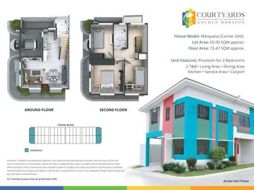 Spacious 3 Bed Room Townhouse Ready For Occupancy in Trece Martires Cavite For Sale