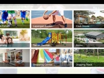 Rumah baru cluster 2 lantai lokasi premium pinggir jalan 0