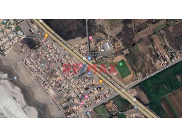 VENDO ESPECTACULAR TERRENO DE 20,000 M2 UBICADO EN BUJAMA BAJA  AL COSTADO DEL ESTADIO MUNICIPAL Y A 1 CDRA DE LA PANAMERICANA SUR KM 92, DISTRITO DE