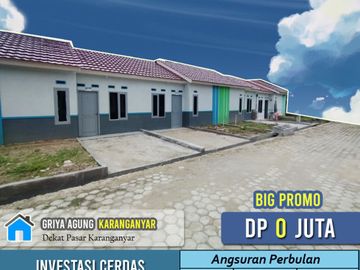 rumah subsidi free sumur bor siap huni kak