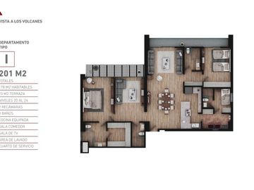 VENTA DE PENTHOUSE DE LUJO DE 261m2 EN PUNTO HORIZONTE, LOMAS DE ANGELOPOLIS!!