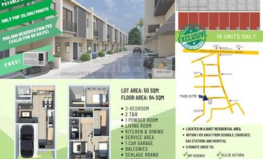 Townhouses for Sale in Talisay City - Pembrook Place