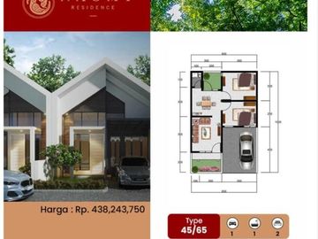 Rumah Murah Konsep Japanese di Dau Malang Dekat Wisata Kota Batu
