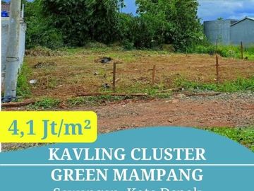 Tanah Depok Mampang Selangkah Mall DTC Terima SHM Pecah