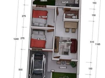 RUMAH MURAH JOGJA TIMUR DEKET WISATA LAVA BANTAL HANYA 300 JUTAAN